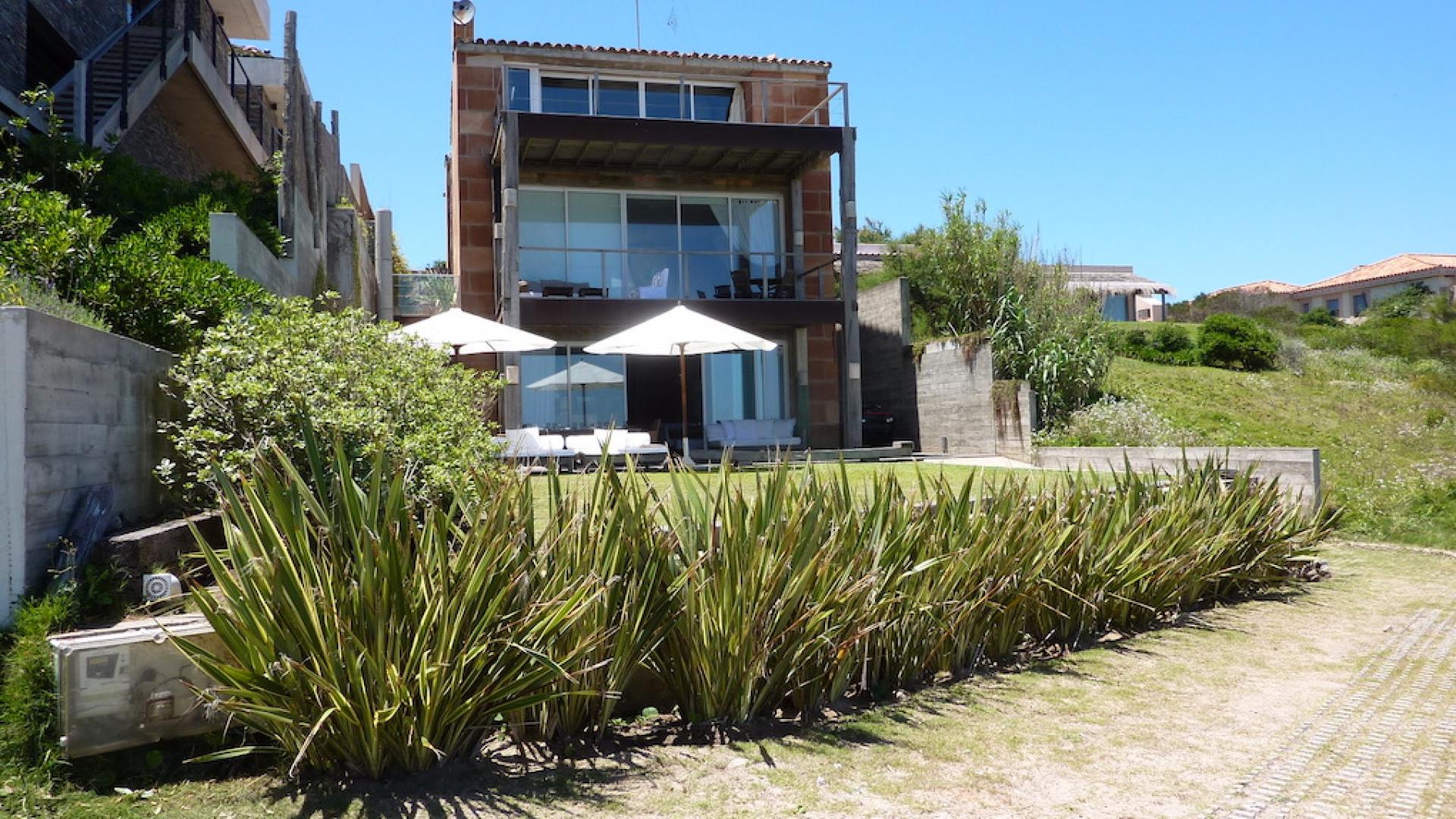 Chic Beachfront Villa  located in Jose Ignacio, Punta del Este, Uruguay, listed by Curiocity Villas.